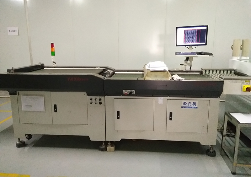 Hole counting Machine