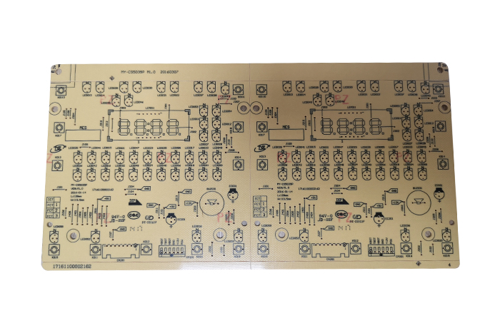 Single layer PCB